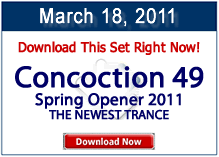 The Spring Opener for 2011 Trance Music Release Concoction 49